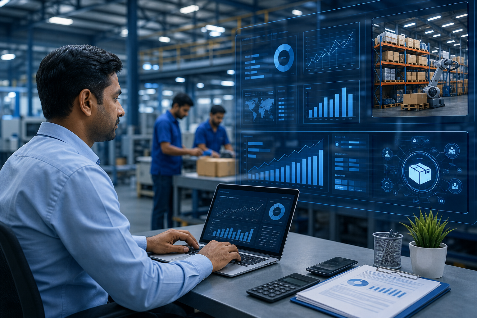 Scalable modular ERP foundations