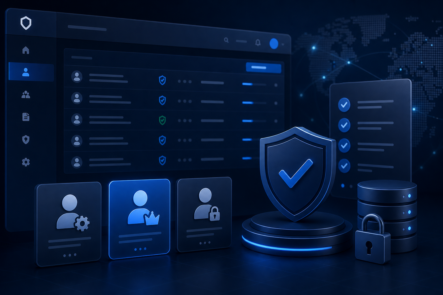 Audit trails and role-based access control