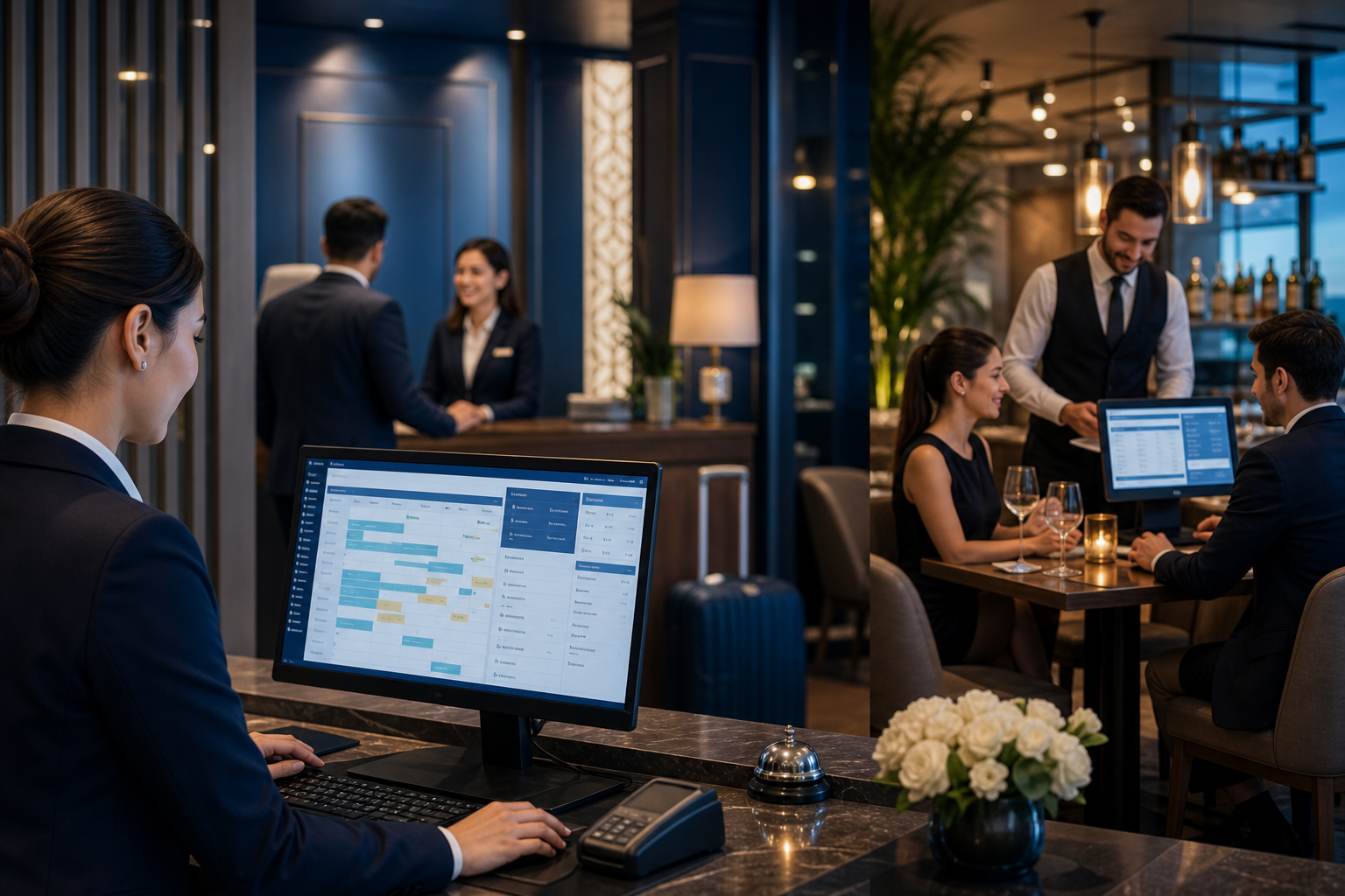 Hospitality industry software