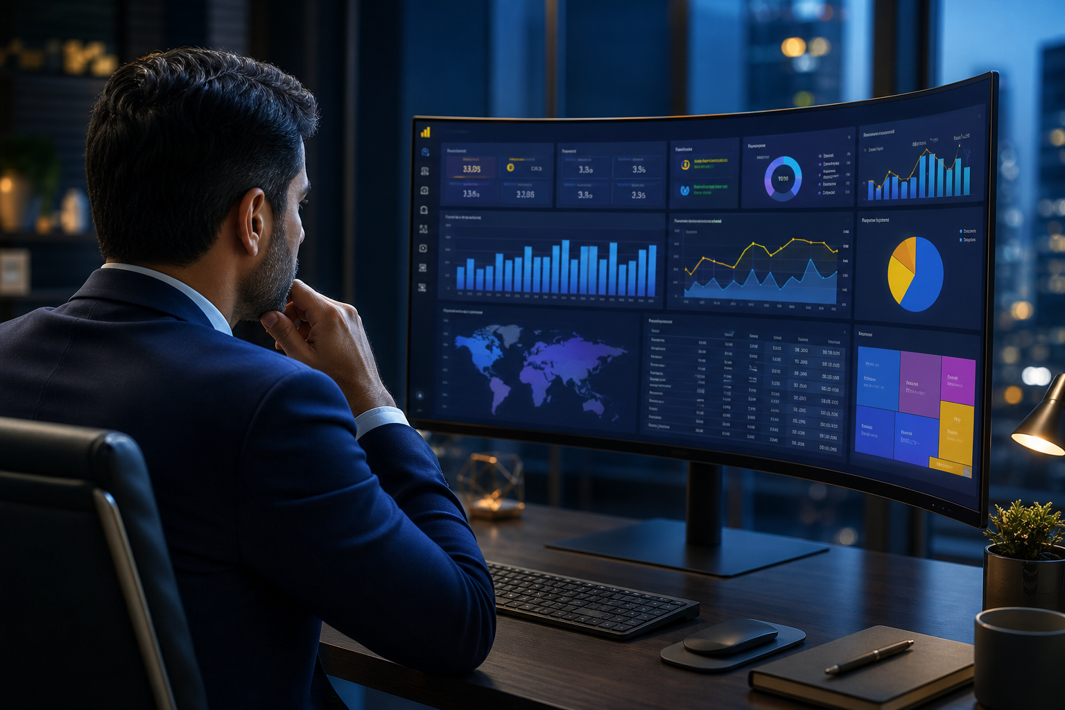 Smart dashboards and executive MIS reporting