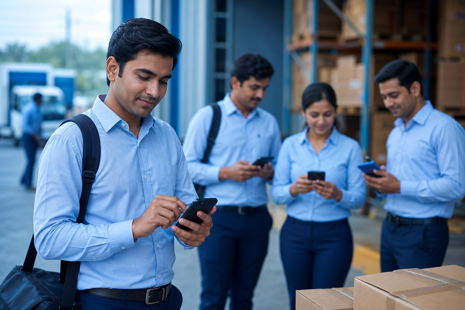 Mobile apps for connected business teams
