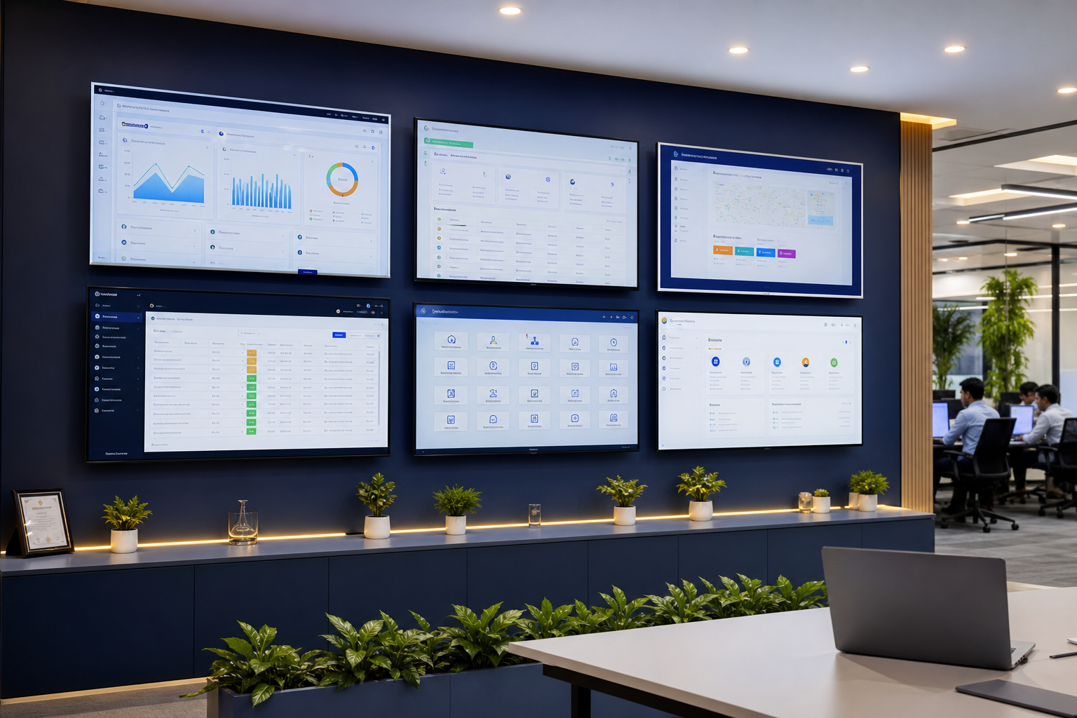 Software portfolio — ERP, government portals and custom applications by Panacia Softwares Kanpur India
